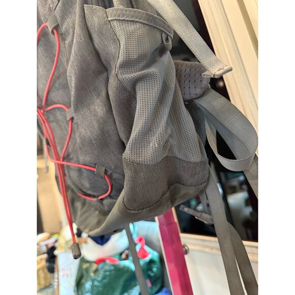 The North Face Gray and Red Backpack - Picture 7 of 9